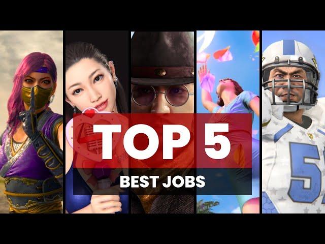 Top 5 BEST JOBS in Like a dragon - Infinite Wealth!