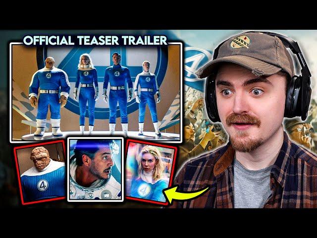 THE FANTASTIC FOUR: FIRST STEPS Trailer REACTION & Breakdown!