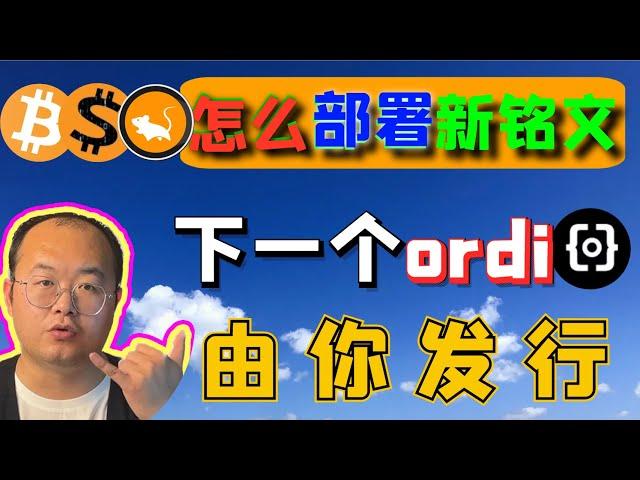 （第178期）新手教程 | 怎么部署BRC20铭文 | 发行铭文 | 发行brc代币 | 发币。 oedi ordinals wecoin区块链比特币 以太坊 狗狗币 莱特币btc bitcoin