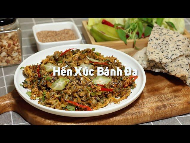 Hến Xúc Banh Đa || Món ngon dễ làm || Dh Foods