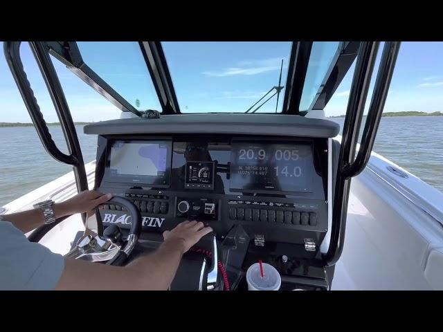 2022 Blackfin 272CC T/300 top speed test