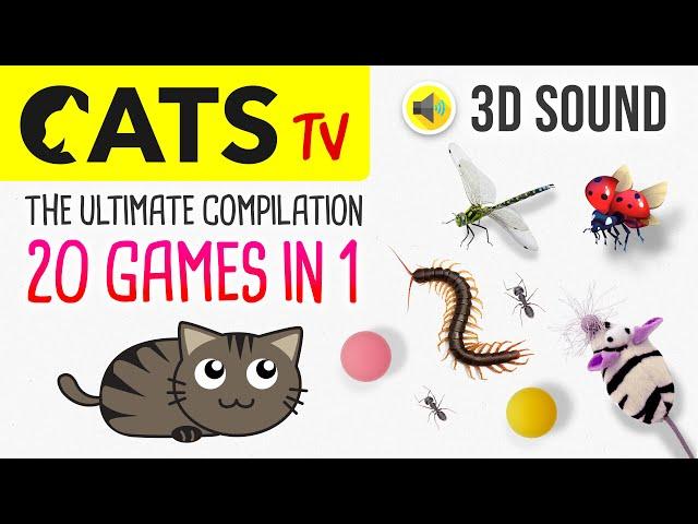 CATS TV - The ULTIMATE Games Compilation (20 in 1) 3 HOURS