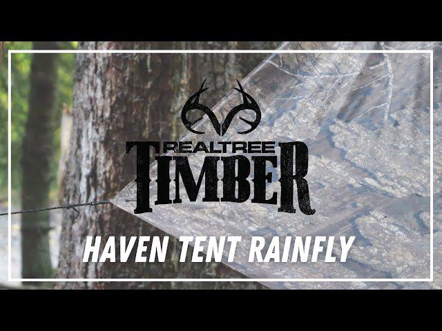 Introducing the Haven Tent Realtree Timber Rainfly