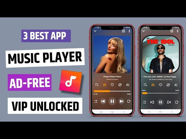 3 Best FREE MUSIC PLAYER Apps For Android