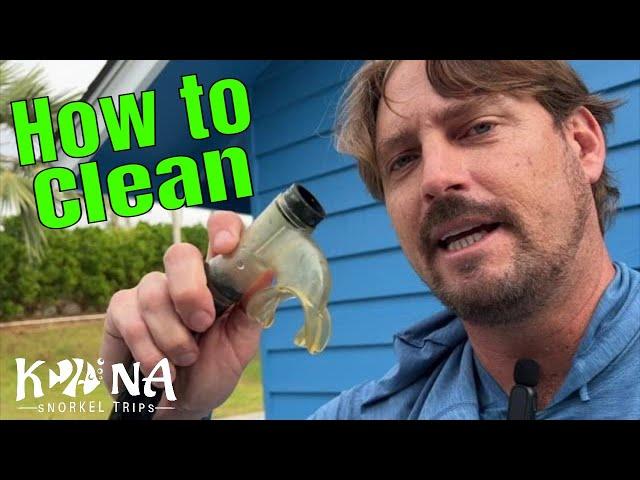 How to Clean Snorkeling Gear | Kona Snorkel Trips
