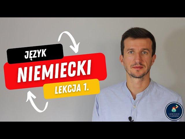 🟢Język niemiecki - Lekcja 1. Niemiecki dla początkujących. Nauka niemieckiego - poziom podstawowy