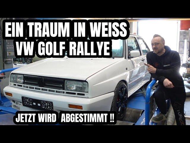 Turbo-Gockel - A DREAM IN WHITE! VW GOLF RALLYE R32 TURBO-4MOTION! VOTE NOW!