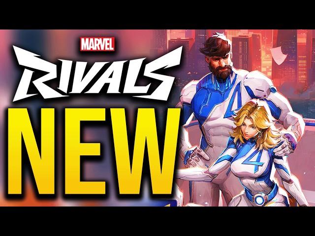 4 NEW HEROES & LEAKED ABILITIES in Marvel Rivals Season 1 Update (Fantastic 4)