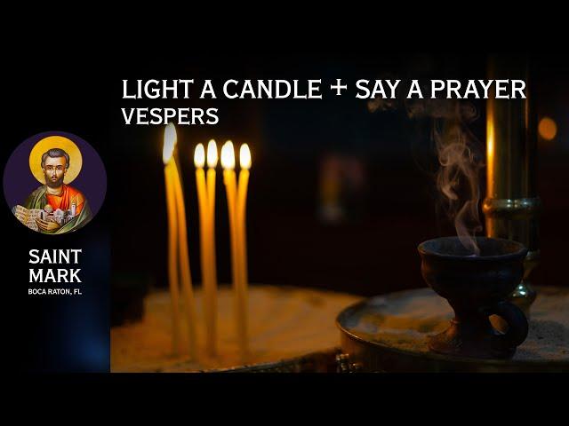 2024-11-19 Greek Orthodox Vespers @ 5:30 PM EST