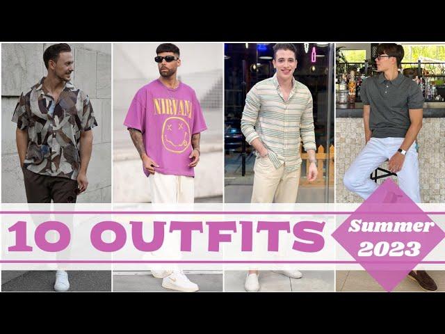 10 Latest Summer Outfit Ideas For Men 2023 | Men's Fashion