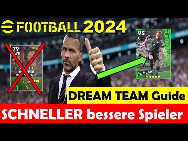 eFootball 2024 ️ DREAM TEAM Guide | Schneller BESSERE SPIELER / KARTEN bekommen zum EINSTIEG ️