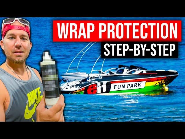 How To Protect The Vinyl Wrap On Your Boat (Boat Wrapping Protection)