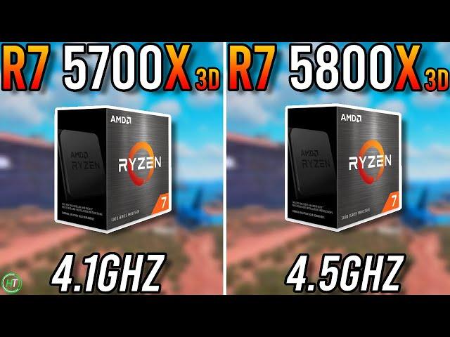 Ryzen 7 5700X3D vs Ryzen 7 5800X3D - No Difference?