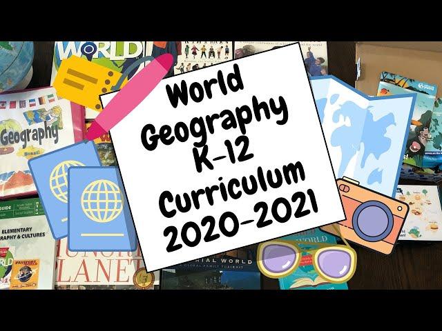 World Geography Homeschool Curriculum Choices for K-12 ~ Large Family Homeschooling