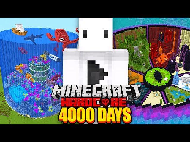 Ich habe 4000 Tage in Minecraft Hardcore überlebt (GANZER FILM)