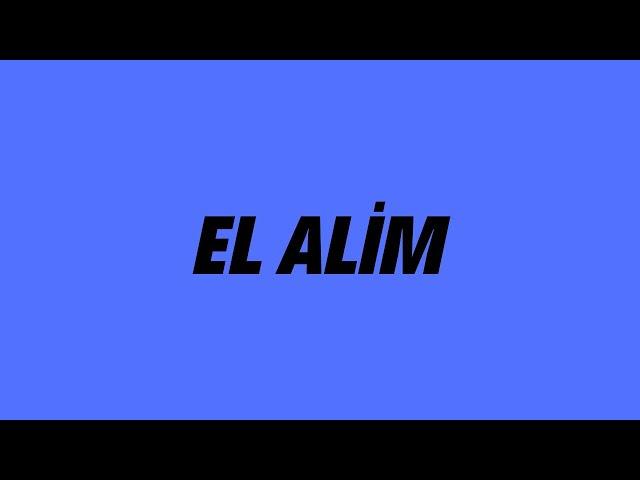 El Alim | Cenk Sabuncuoğlu