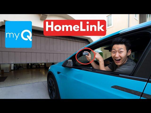 Tesla's Homelink vs myQ Garage (Setup and Review)