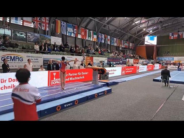 An Chang-Ok 안창옥 Vault| 2024 Cottbus World Cup Qualifications