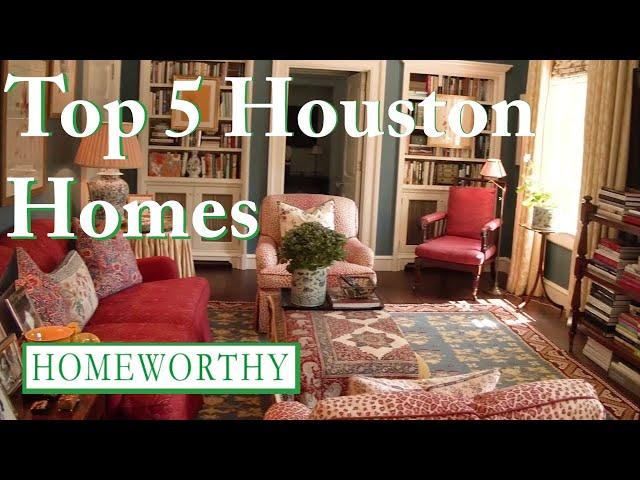 Top 5 Houston Homes | Traditional Design, Flourishing Gardens, and Art-Filled Spaces