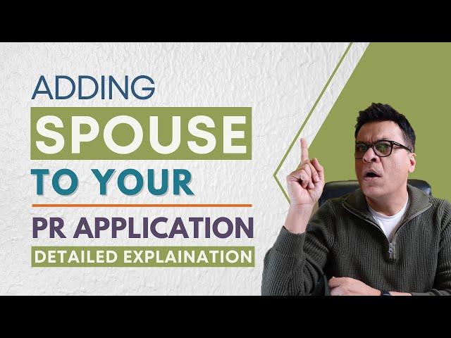 Getting married during the PR application | How do you add your spouse to your PR application