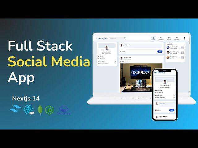 Full Stack Nextjs App with Auth, Likes, Comment , Post | Mongodb, Nodejs