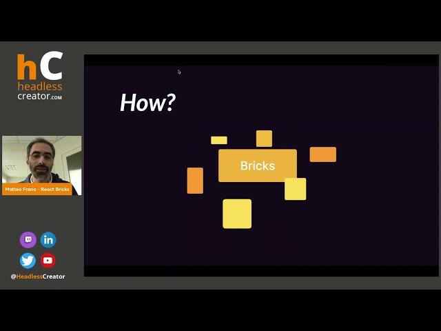 React Bricks - Create visually editable content blocks - Lesson on Headless Creator