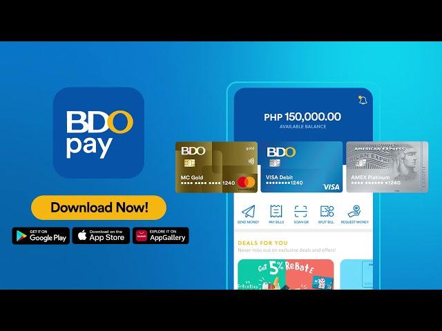 BDO PAY – BDO’s NEW Mobile Wallet is finally here