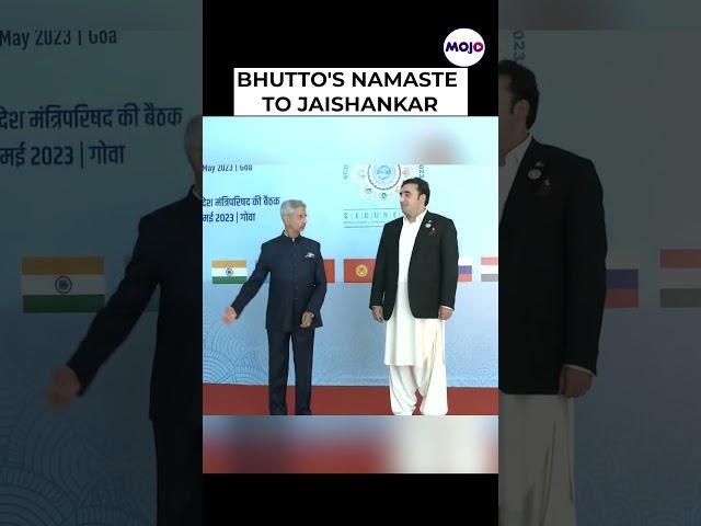 Watch: Bilawal Bhutto's Namaste To Jaishankar |  Bhutto Jaishankar Video | #shorts #viral