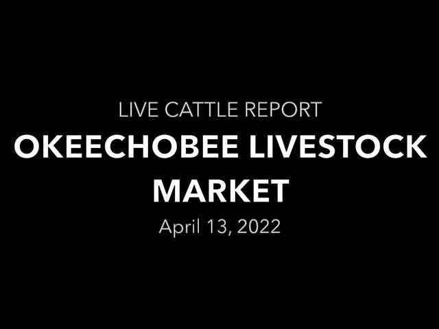 Okeechobee Livestock Market Live Cattle Report