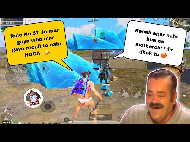 NEXT LEVEL IRRITATING WITH HAMMER   ||TROLLING RANDOM TEAMMATES  || BGMI FUNNY MOMENTS