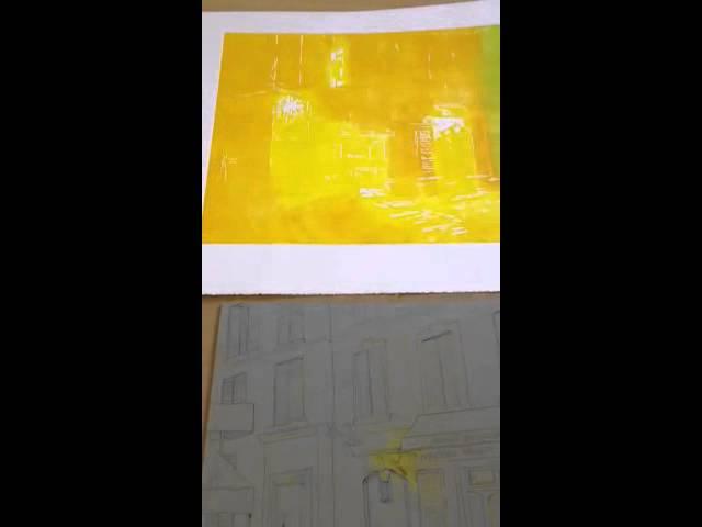 Part 3. Stage2 cutting out Lino for next layer