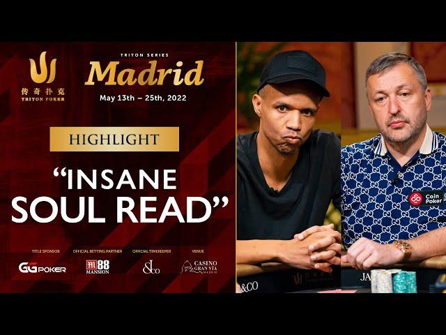 Phil Ivey SOUL READS Tony G in an INSANE HAND! - Triton Poker Madrid 2022