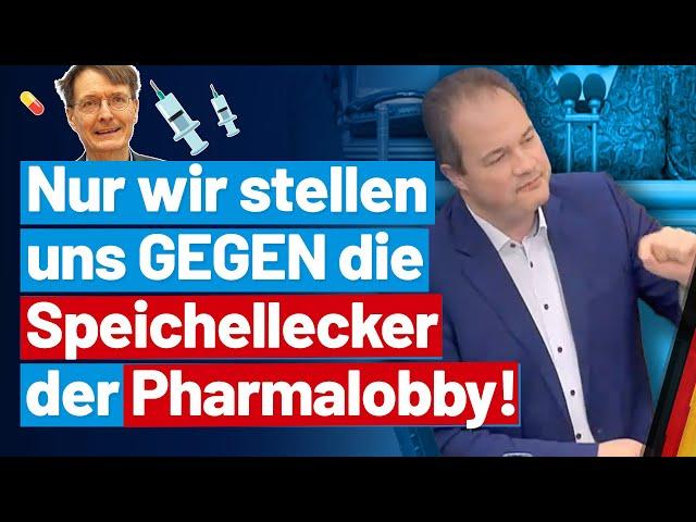 Bürger oder Pharmaindustrie: Für wen macht die Ampel Politik?! Martin Sichert- AfD-Fraktion im BT