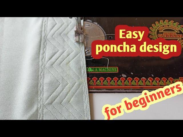 poncha design//mohri design//salwar poncha design by DM fashion कला