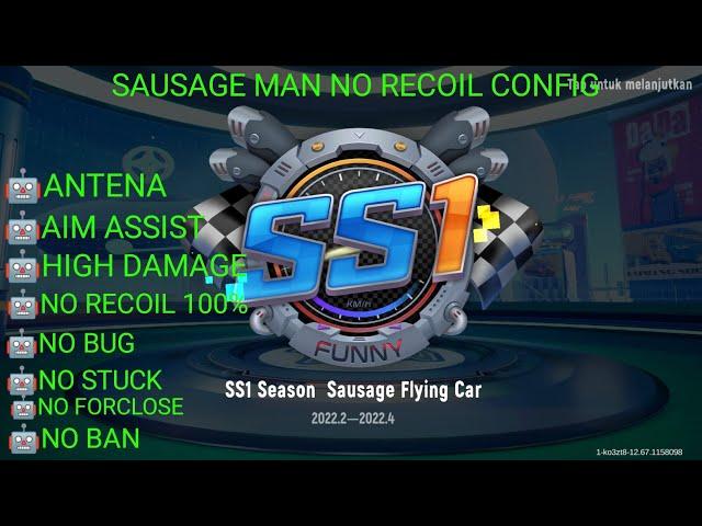 Sausage man no recoil t5 SS1 config