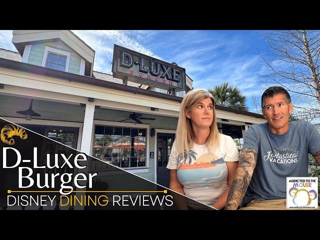 D-Luxe Burger in Disney Springs at Walt Disney World | Disney Dining Review