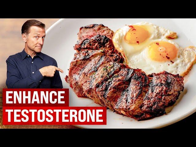 Eat Steak and Eggs to Boost Testosterone