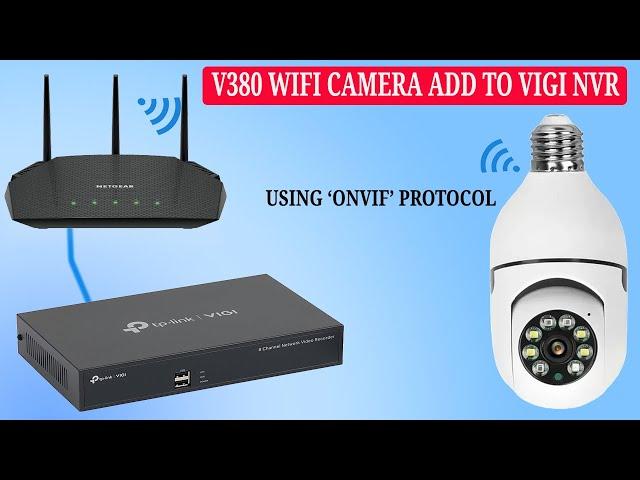 TP-Link VIGI NVR Adding a V380 WiFi Camera Using the ONVIF Protocol | Part 4