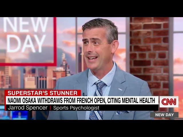 Dr. Jarrod Spencer, sports psychologist, interviews with John Berman of CNN New Day.