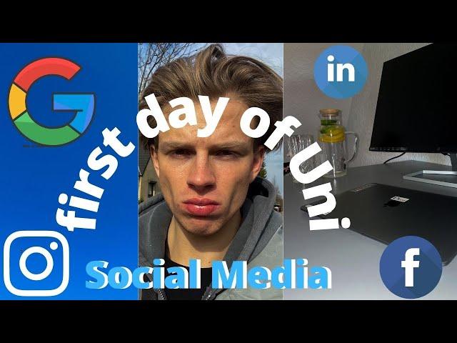 mein erster Tag im neuen Studium ( Social Media ) // Toran Rohde