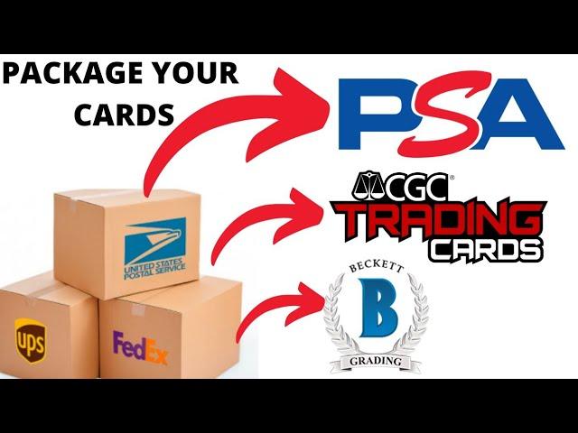 How to Package YOUR GRADED CARD SUBMISSION