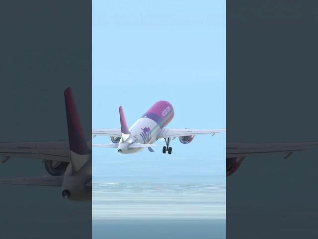 Wizz Air #aviation #avgeek #flightsimulator #takeoff #airplane #planespotting #automobile #plane