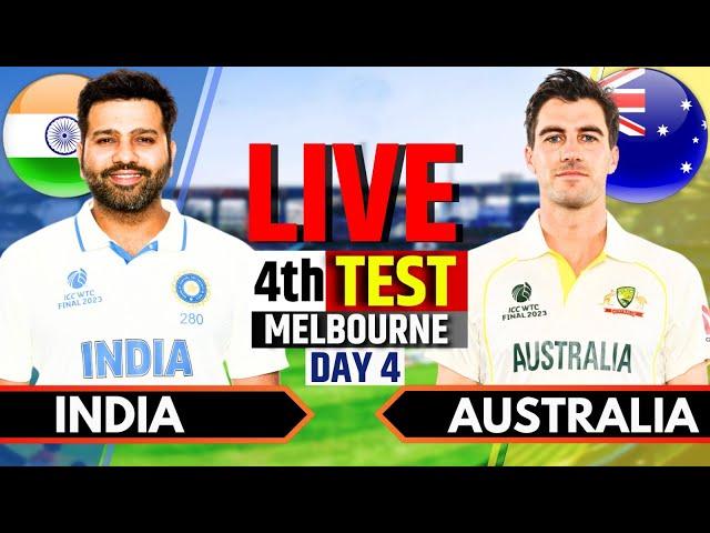 India vs Australia, 4th Test, Day 4 | IND vs AUS Live Match| Today  Live Cricket Match Today