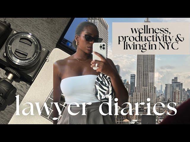 LAWYER DIARIES | productivity tips, chatty vlog, bts entrepreneur thoughts, I love NYC!