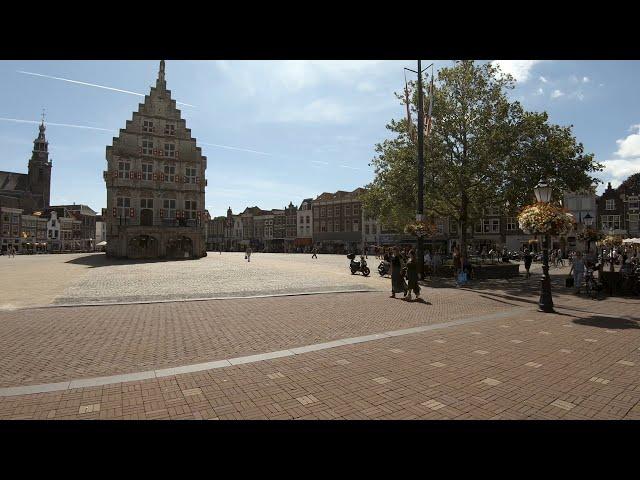 Walking in Gouda  | The Netherlands - 4K60