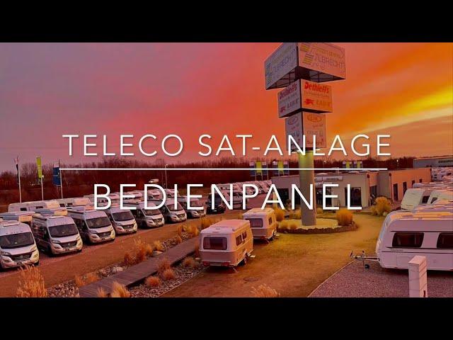 Anleitung Teleco Sat-Anlage mit Bedienpanel