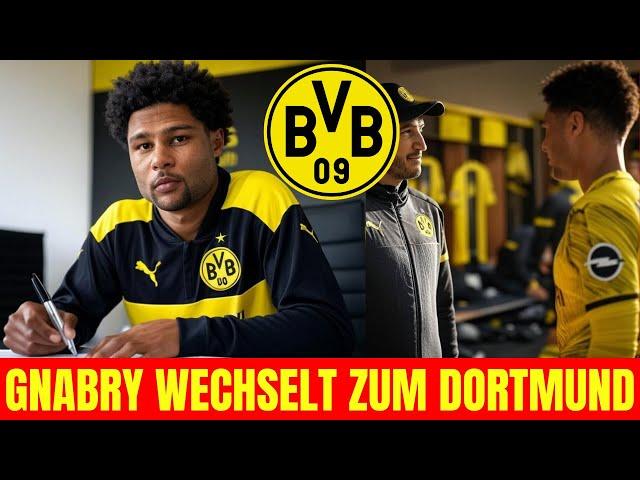  MARTELO-TRANSFERÊNCIA! GNABRY wählt SCHWARZ-GELB | nachrichten bvb