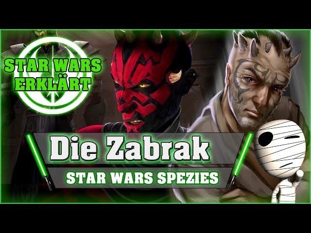 Alles zu den Zabraks! // Star Wars erklärt! // Spezies und Rassen // HD deutsch