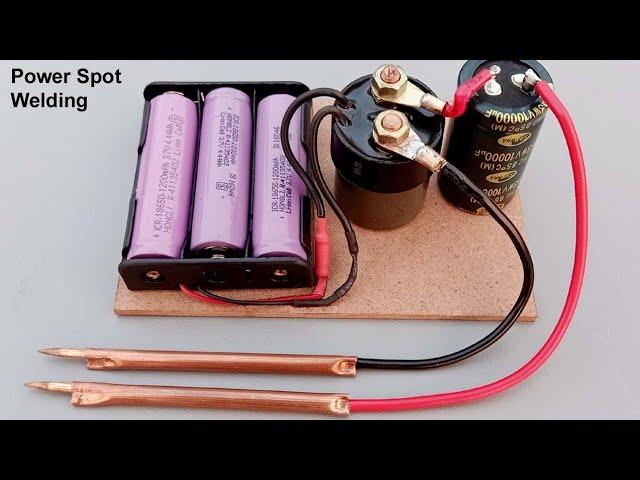 Spot Welding Machine Simple & Power, Helpful for Home // How to make a Power SPOT welding A