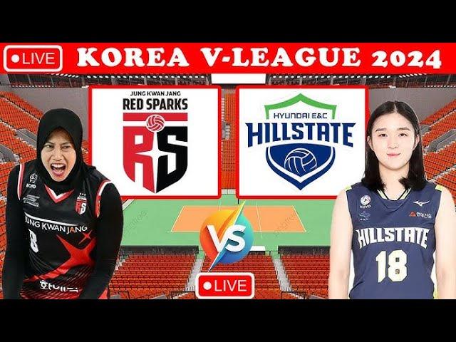 Voli Korea Live Hari Ini - Hyundai vs Red Spark